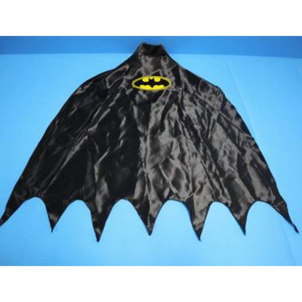 BATMAN/SUPERMAN DLX CAPE/EMBROIDERED LOGO ASST (12) BL